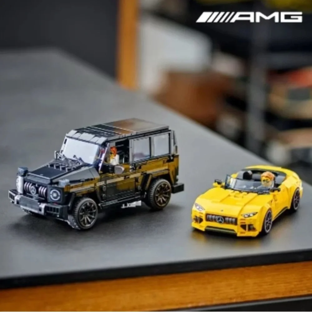 LEGO 76924 Speed Champions Mercedes-AMG G 63 & Mercedes-AMG SL 63 F1 NEW Sealed